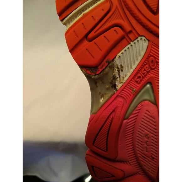 ASICS Gel-Exalt 2 T4B6N Running Training Shoes Silver Orange Women Size US 7 - Picture 9 of 11